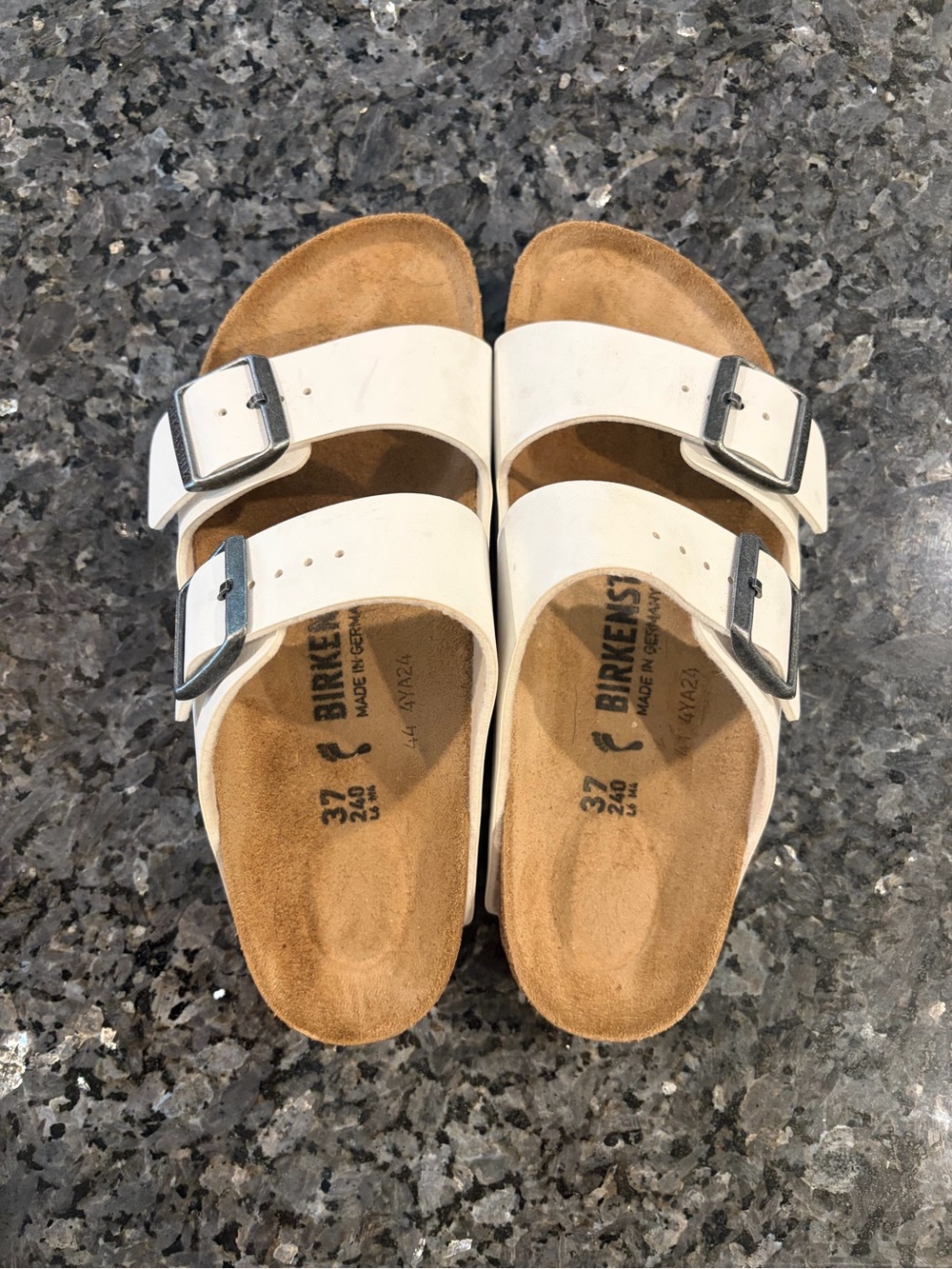 Women's Double-Buckle Slide Sandals
